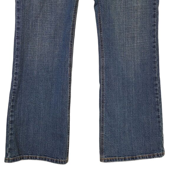 Levis 526 Jeans Womens Size 14 M Slender Boot Cut Mid Rise Dark Wash Denim - Picture 3 of 8